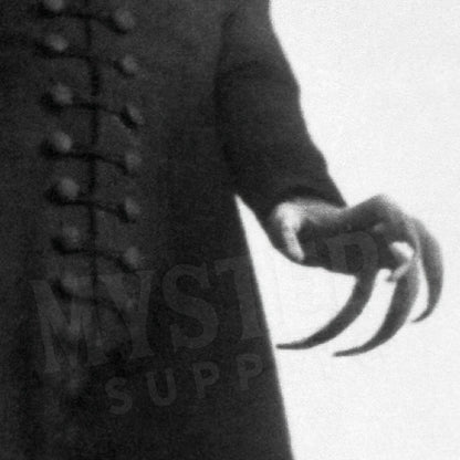 Nosferatu 1922 vintage horror monster vampire movie Dracula Count Orlok photo poster reproduction from Mystery Supply Co. @mysterysupplyco