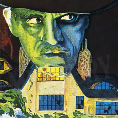 The Old Dark House 1932 vintage horror Boris Karloff movie poster reproduction from Mystery Supply Co. @mysterysupplyco