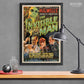 Invisible Man 1933 vintage horror monster H.G. Wells movie poster reproduction from Mystery Supply Co. @mysterysupplyco