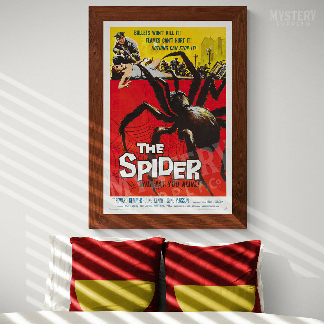 Vintage The Spider Horror Movie Poster Print